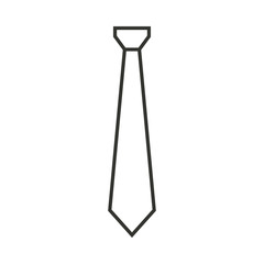 Necktie - vector icon.