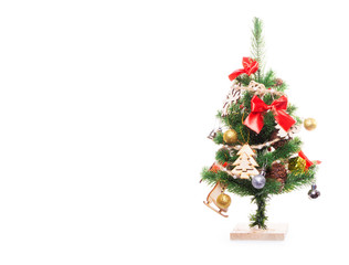 Decorated Christmas tree