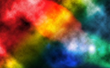 Obraz na płótnie Canvas Abstract Colourful tie dye fabric pattern background