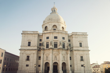 Fototapeta na wymiar National Pantheon - Church of Santa Engracia in Lisbon