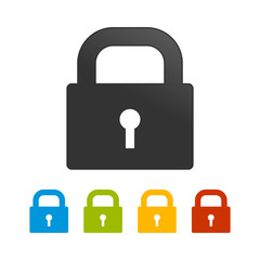 Simple Locked Padlock