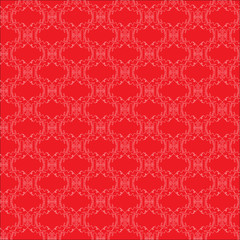 Pattern with abstract monkey