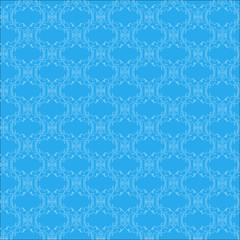 Pattern with abstract monkey