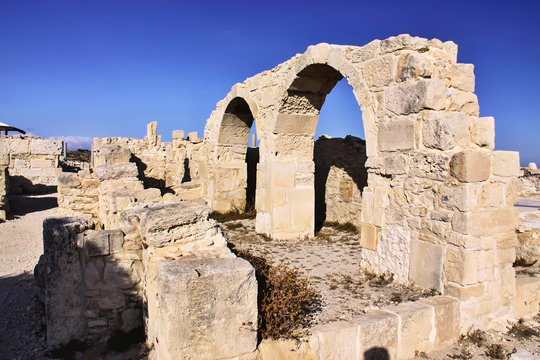 Roman monuments Kourion, Cyprus