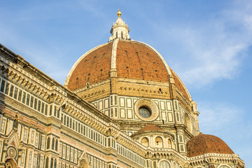 Fototapeta na wymiar Florence Santa Maria del Fiore Cathedral cupola