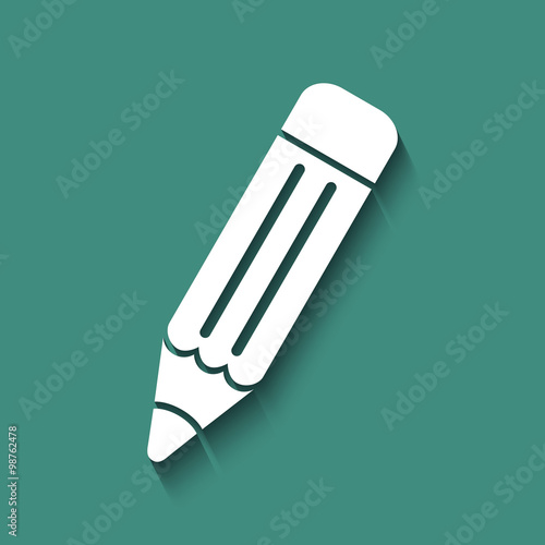 "Logo crayon." fichier vectoriel libre de droits sur la banque d'images