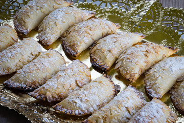 Bandeja de empanadillas dulces
