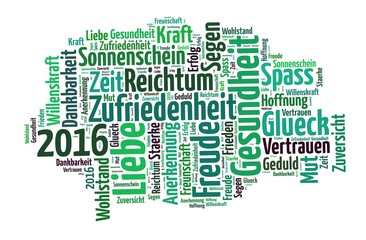 2016 Wünsche grün