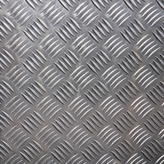 metallic plate with ornament