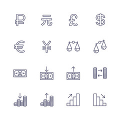 Finance icons