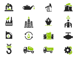 Industrial icons set