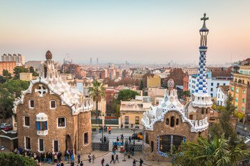Park Guell  in Barcelona