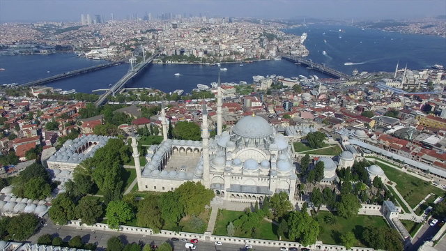 Istanbul Landscape, Suleymaniye Mosque
