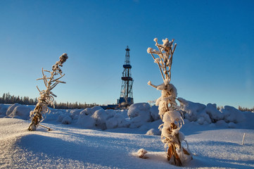 Rig. Yakutia.
