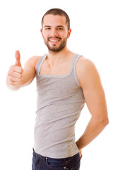 Naklejka premium thumb up