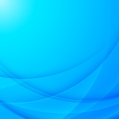 Abstract vector blue business background