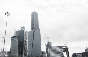 Fototapeta premium King Abdullah Financial District - Riyadh Towers
