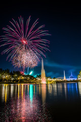 Old rusty lock on wooden door closeup
