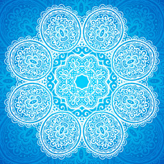 Vintage invitation decoration