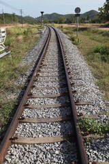 Fototapeta na wymiar Train Track