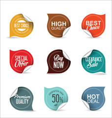 Sale price tag collection