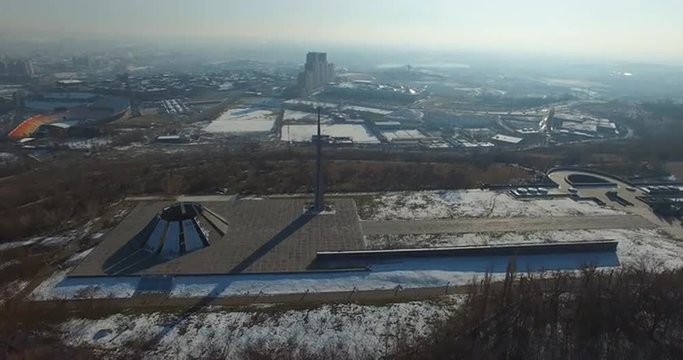 Tsitsernakaberd. Memorial to victims of the 1915 Genocide