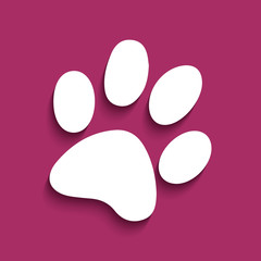 Logo empreinte animal.