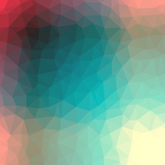 Low poly abstract background