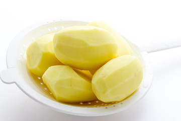 Boiled potatoes