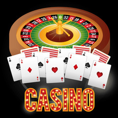 Casino icons design 