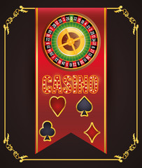 Casino icons design 