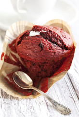 Red Velvet Muffin