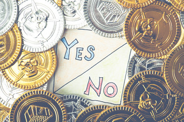 yes,no,お金