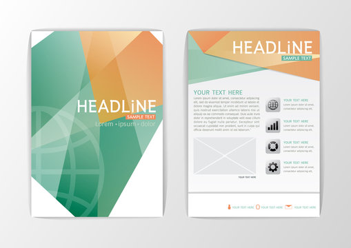 Abstract Cover design, Business Brochure Template,