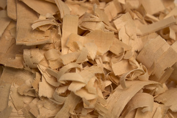 This is a closeup photograph of wood carvings