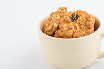 cookies in cup