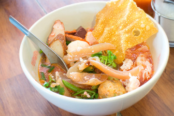 Yong Tau foo noodle