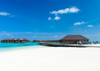 beach with  Maldives
