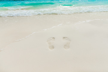 tropical beach in Maldives