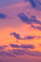 sunset sky