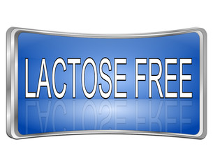 Lactose free Button