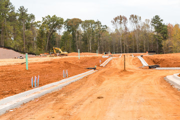 Newly Graded Roads
