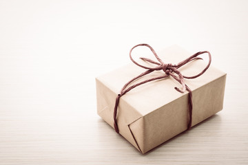 Brown gift box