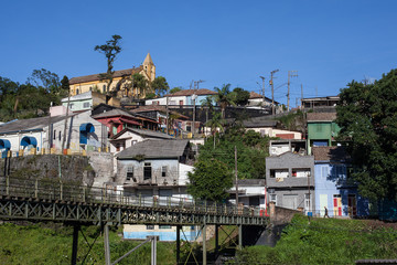 Fototapeta premium View of Paranapiacaba, district of Santo Andre - SP - Brazil