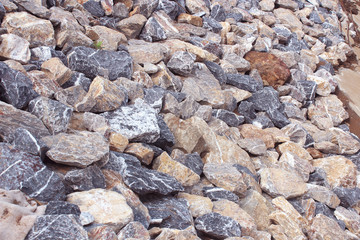 Stone on the mountain