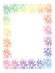 Abstract ornamental frame