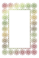 Abstract ornamental frame
