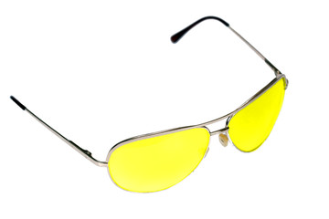 Sunglasses isolated white background