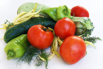 Summer vegetables