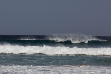 Obraz premium Oceano Atlantico ,Cofete isole Canarie , Fuerteventura